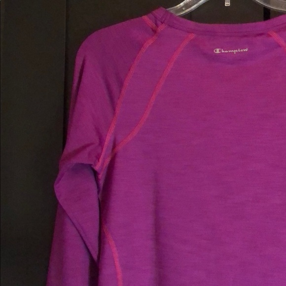 Champion long sleeve raglan workout top S - Picture 9 of 14